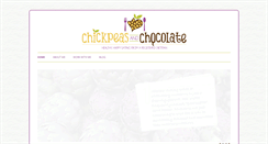 Desktop Screenshot of chickpeasandchocolate.com